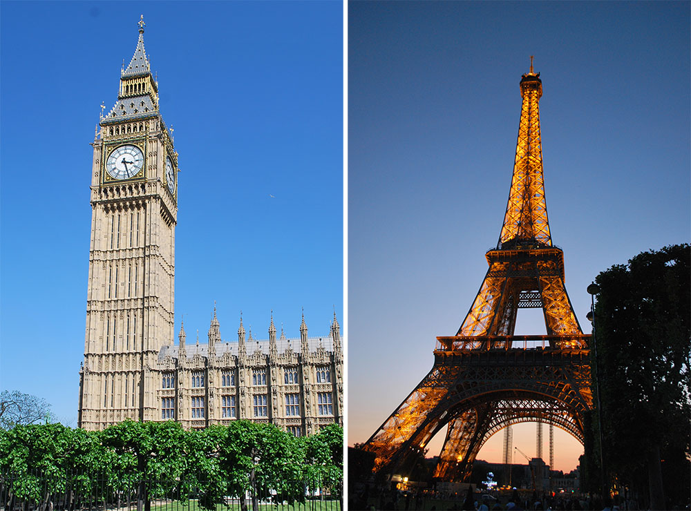 Comparing London & Paris - Dusty & Marlina